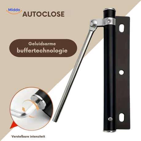 Simple door closer installation process with included mounting hardware.