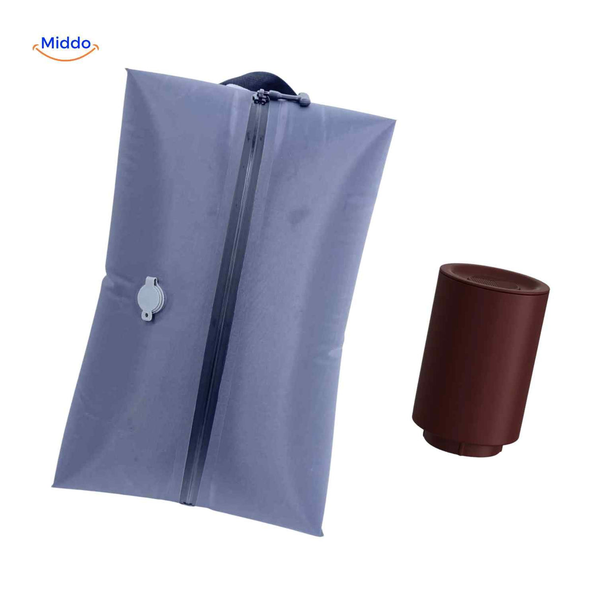 Vacubag double-sided vacuum compression bag with waterproof seal for durable storage.