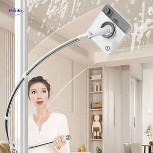 Household double-sided magnetic glass cleaning tool for streak-free window cleaning results.