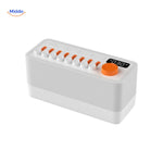Stylish DreamGlow wake up light with RGB night light and ambient sound features