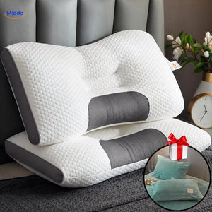 DreamGuard Pro honeycomb pillow with 2 free pillowcases – Jade Green