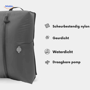 Vacubag durable tear-resistant odor-proof waterproof compression bag for travel.