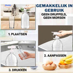 Easy-to-use water pump for convenient drink pouring and dispensing.