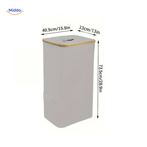 EcoBin compact size specifications for space-saving kitchen storage.