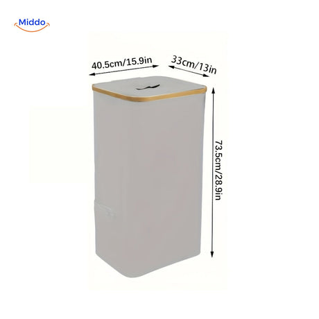 EcoBin compact size specifications for space-saving kitchen storage.