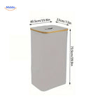 EcoBin compact size specifications for space-saving kitchen storage.