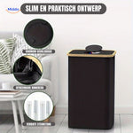 EcoBin recycling sorting bin with slim, odorless design for kitchen organization.