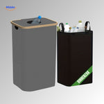 EcoBin detachable inner bag for convenient waste sorting and recycling.