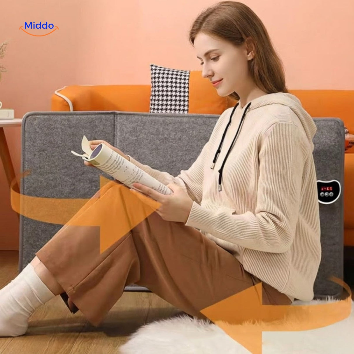 3D heating pad delivering cozy warmth throughout your home.