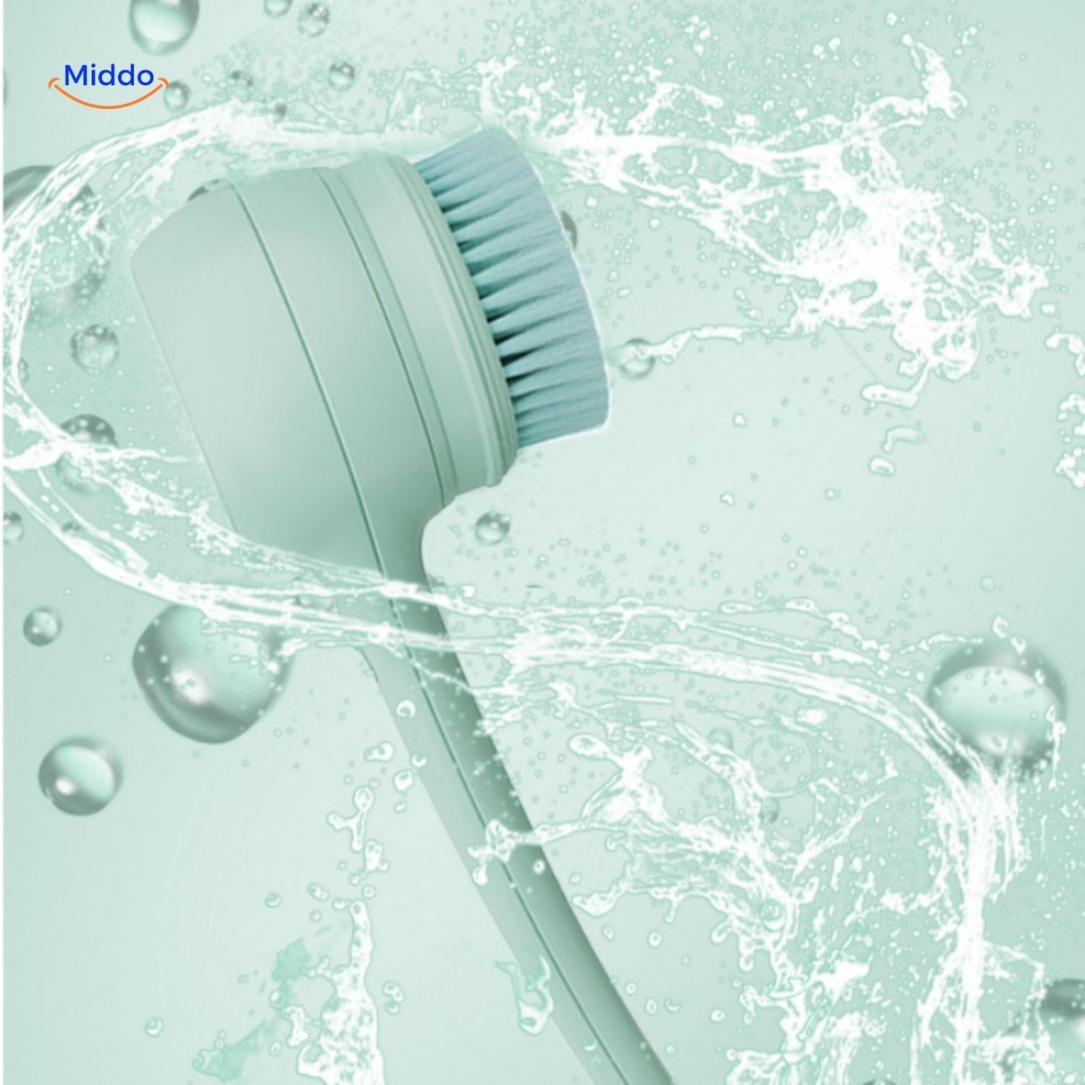 ReachEase waterproof electric scrubber delivering powerful cleaning action.