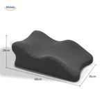 Leg elevation pillow dimensions and size specifications for accurate fit selection.