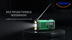Guide showing when and how to use emergency radio for various emergency situations.