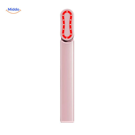 Rotatable EMS red light pen designed for delicate under-eye rejuvenation treatment.