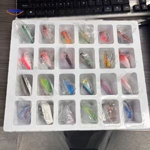 TackleBox advent calendar featuring varied fishing bait and tackle set contents preview.