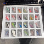 TackleBox advent calendar featuring varied fishing bait and tackle set contents preview.