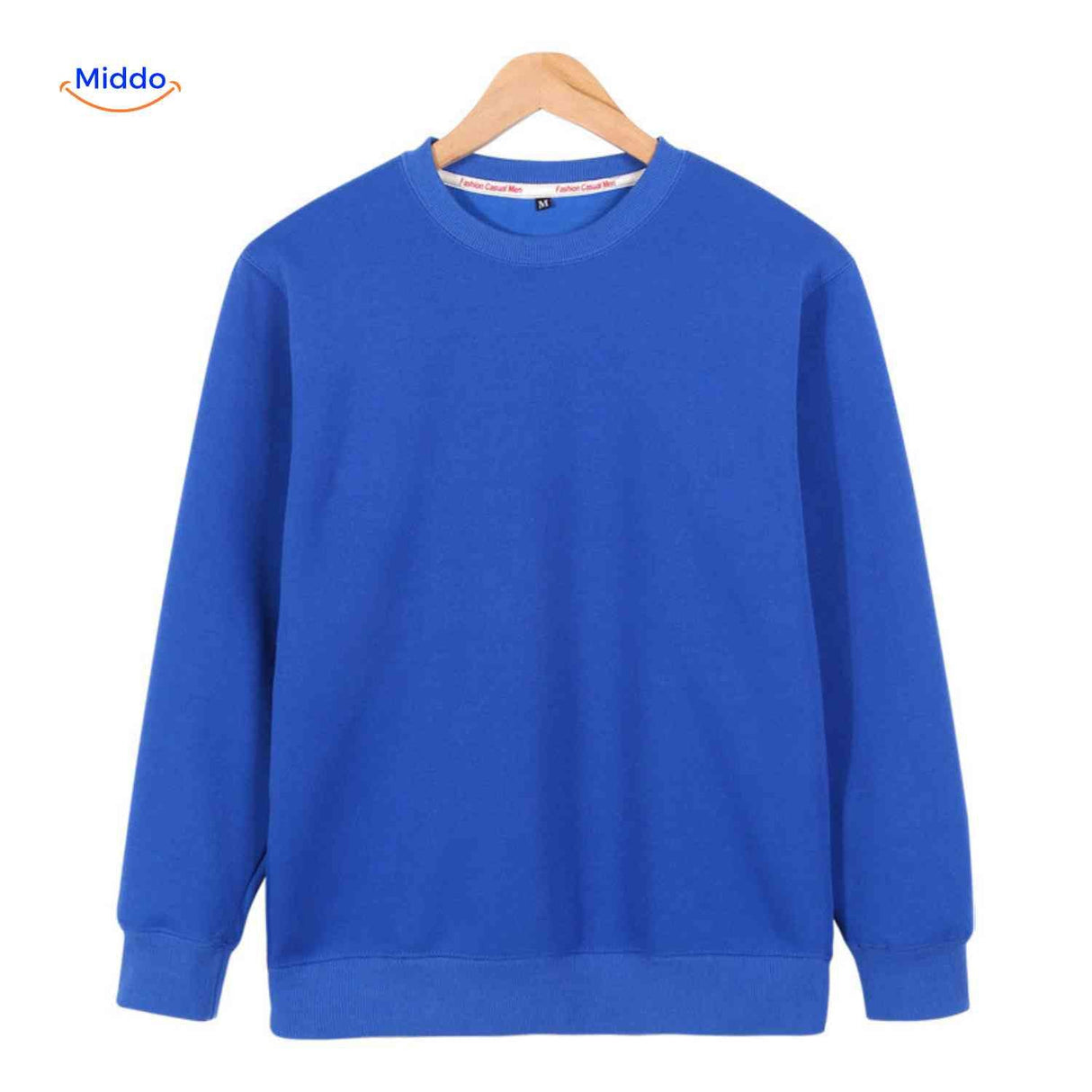 Minimalist fleece hoodie in clean design perfect for everyday wear