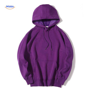 Warm unisex fleece hoodie perfect for cozy layering and comfort