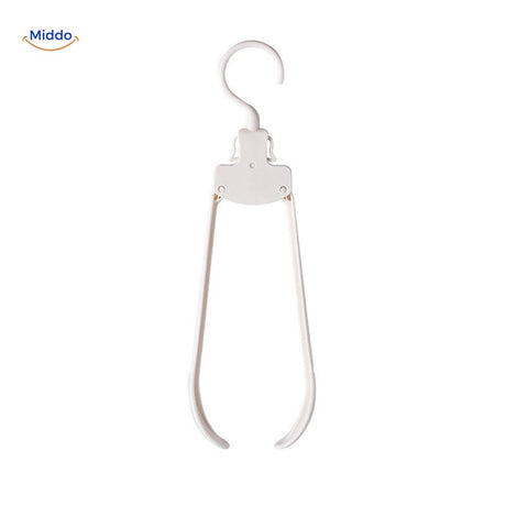 FlexiHanger Pro travel-friendly compact design fits any luggage or bag.