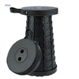 Flexistool in sleek black with black trim color combination.