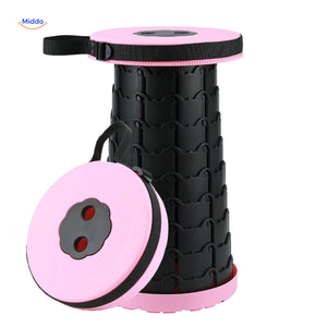 Flexistool in black with pink accent color option.