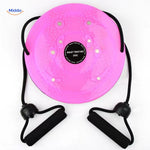 FlexiTwist magnetic waist twister promoting belly fat burning and waist shaping.