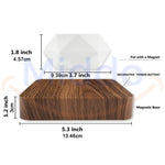 FloatPot levitating pot specifications including dimensions and technical details.