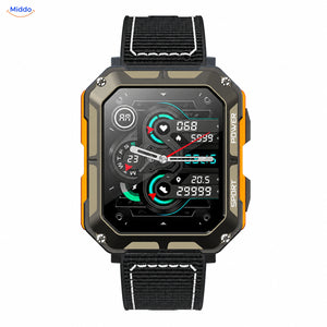 Galaxy Armor™ – Black nylon · Orange