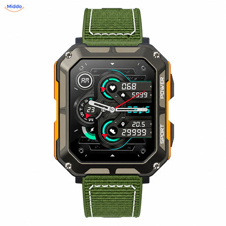 Galaxy Armor™ – Green nylon · Orange