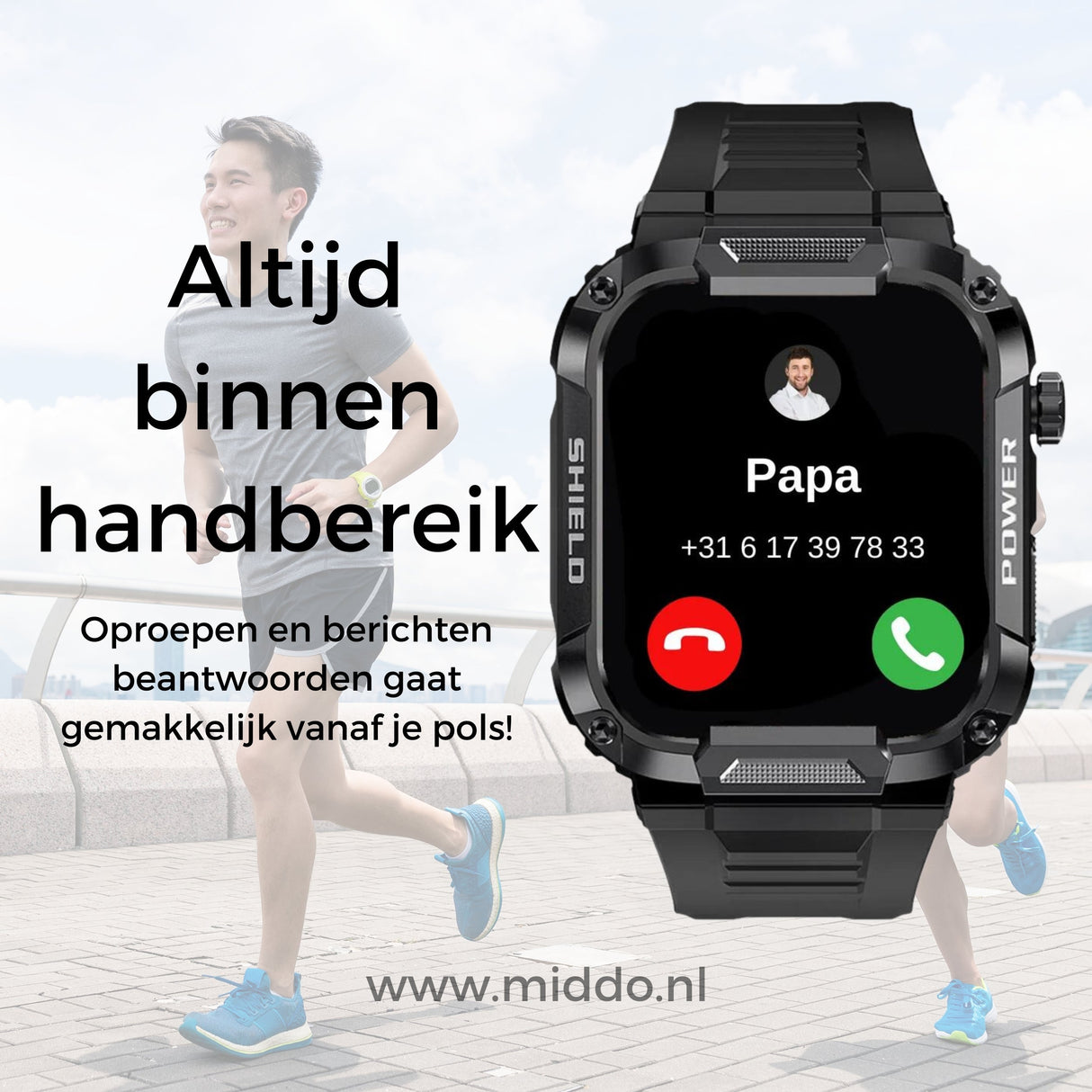 Galaxy Armor rugged smartwatch promotional offer saving up to 100 euros on purchase.