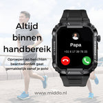 Galaxy Armor rugged smartwatch promotional offer saving up to 100 euros on purchase.