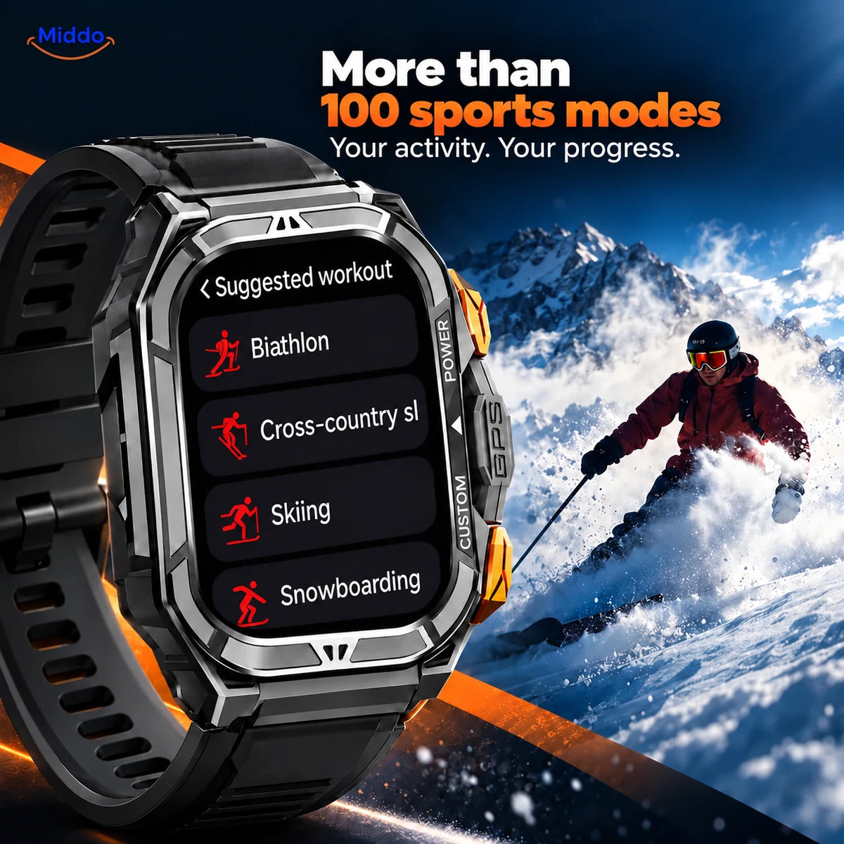 Galaxy Armor X5 with more than 100 sports modes