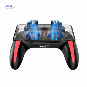 GameFlex H10 mobile gamepad with responsive triggers and integrated cooling ventilation.