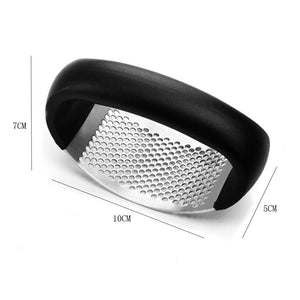 HandyPress garlic press size chart and detailed dimension specifications.