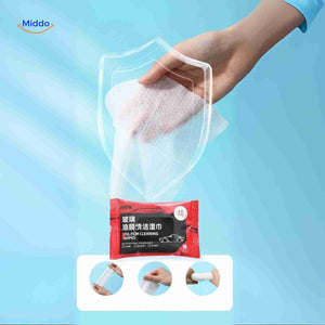 ClearView glass cleaning wipes for car exterior window surfaces.