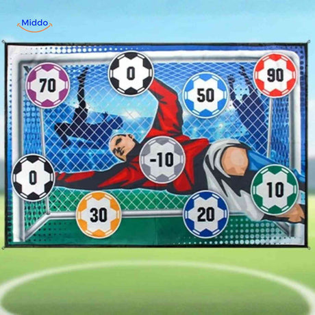 GoalPlay goal training target with point scoring zones for skill development.