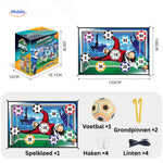 GoalPlay shooting target with scoring zones and soft soccer ball.