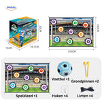 GoalPlay stadium shooting target featuring multiple scoring point zones.