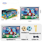 GoalPlay soccer target showing dimensions and size specifications.