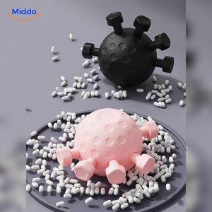 GripFlex massage ball with multi-directional grip points for versatile training.