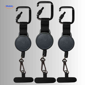 GripLock three-piece phone holder set with multiple mounting options and clips.