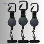 GripLock three-piece phone holder set with multiple mounting options and clips.