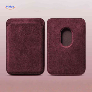 green AlcantaPro Card Holder product view image 8