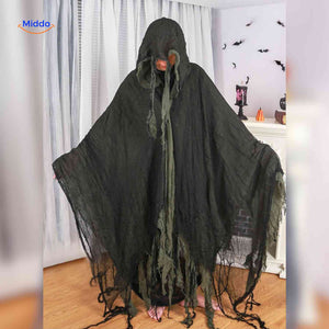 ShadowReap halloween cape black green ghostly costume
