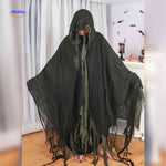 ShadowReap halloween cape black green ghostly costume
