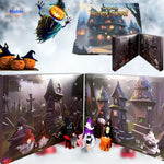 Playful Halloween-themed gnome counter for holiday celebrations.