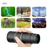 Handheld night vision scope suitable for multiple outdoor applications.