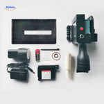 Complete PrintPro Ink accessory kit including charging cable, ink cartridges, and mounting options.