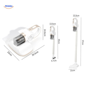 MopVac Pro handheld vacuum with large capacity charging station.