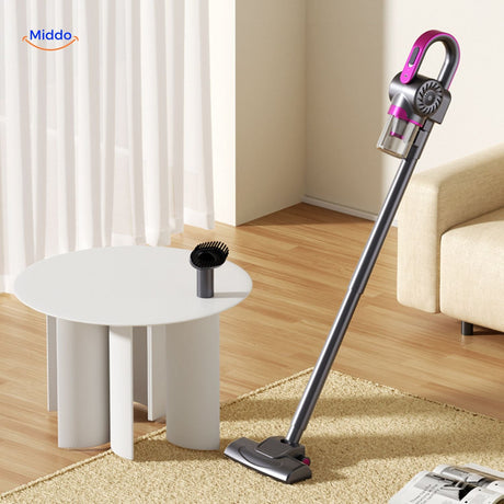 MopVac Pro modern handheld vacuum with high-powered suction technology.