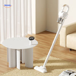 MopVac Pro handheld with powerful suction for deep mite removal.